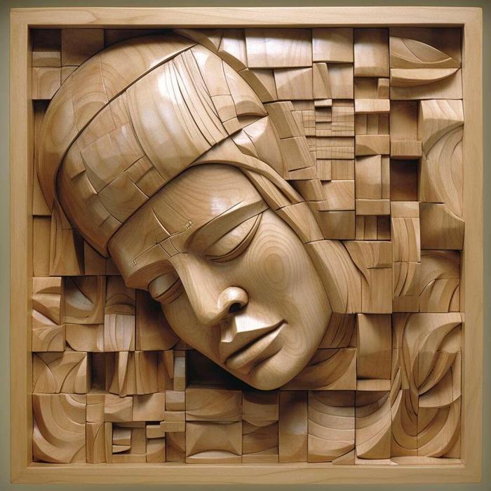 نموذج ثلاثي الأبعاد لآلة CNC 3D Art 